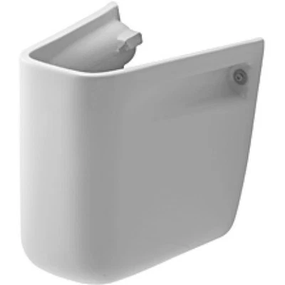 Duravit 08571700002 D-Code Siphon Cover for Bathroom Sink 070545 in White
