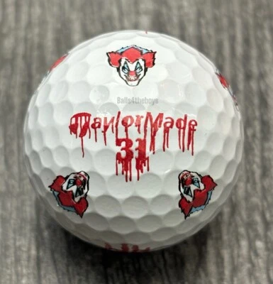 Taylormade TP5x Pix Nightmare Circus Halloween Clown Golf Ball (1)