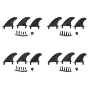 4X Surfboard Fin Kits Soft Top Surfboard Fins Foam Surf Boards Accessories6483