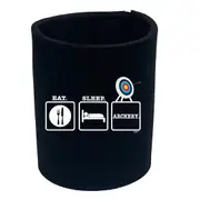 Eat Sleep Archery - Funny Novelty Stubby Holder