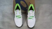NIB Asics GEL-Resolution 8 White/Black/Green Men Tennis Shoes Size EU46(US11.5 )