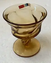 Vintage Fostoria Amber Jamestown Champagne / Tall Sherbet