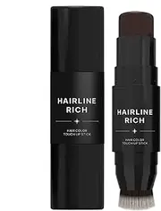 Hair Root Colour touch up - Grey Coverage touch up | Hair Dye Root touch up | Root Cover Up Stick | Double-Ended Temporary Hair Color | Women Hair Coverage Color Pen For Adults, Friends, Beautician