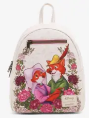 Loungefly Disney Robin Hood Maid Marian Floral Mini Backpack NEW