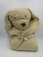 Pottery Barn Kids Seasonal Faux Fur Play Mat Labradoodle Dog Brown 27" #9744C
