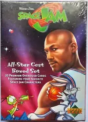 Michael Jordan Space Jam All-Star Cast Boxed Set Factory Sealed NEW Jumbo Cards