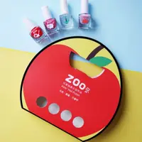 在飛比找蝦皮商城優惠-ZOO 兒童指甲油 閃亮亮水果禮盒 害羞小蘋果 四件組 禮盒