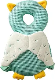 Ztexkee Toddler Head Protection Pillow, Cute Bee Animal Shaped Adjustable Safety Pad Cushion Backpack for Baby Walkers, Protective for Walking Crawling