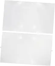 HAWILLOSCH Fresnel Lens 90x140mm Rectangle High Definition Acrylic Material Multipurpose