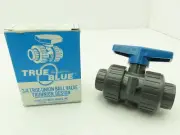 Plast-o-matic MBV075VS-PV True Blue 3/4" NPT Socket Union Ball Valve Viton 0.75"