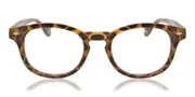 Croon Bowie Havana Brown Multifocus Men's Glasses Tortoiseshell Size +1.00 - Private Health Rebate - Blue Light Block Available
