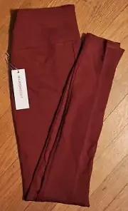 Liz Claiborne Lori Ankle Legging Secretly Slimming Classic Brick Color Size ST