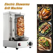 Electric Doner Kebab Shawarma Grill Machine Tacos Pastor GyrosRotisserie Silver