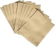 Toddmomy 100pcs Paper Bag Press and Seal Small Items Packets Mini Envelopes Money Envelopes Storage Envelopes Coin Envelopes Packets for Little Envelopes Money Bags Kraft Paper