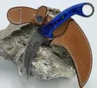 Handmade Custom- Damascus Karambit Knife - Fixed Blade - FREE POST - OZ STOCK