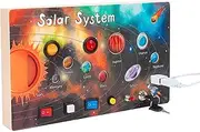 Activity Sensory Board, Interactive Sensory Learning Board Colorful, Travel Games Learning Toy, Baby Educational Fidget for Family Celebrations, Children's Day