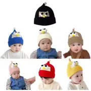 Big Eyes Baby Knit Hat Woolen Bonnet Infant Beanie Windproof Headwear