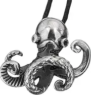 [Kiss of Leather] Octopus Pendant Stainless Steel No. 117, Stainless Steel