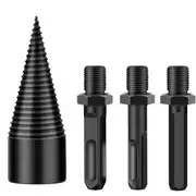 Firewood Drill Bit Wood Splitter Screw Splitting Cone Driver