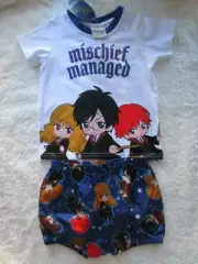 Peter Alexander Baby Harry Potter two piece set Size 12-18mths