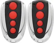 2PCS Garage Door Remote for Steel-Line ZT-07 Garage Remote Replacement Compatible with SD800 Garage Door Opener 433.92MHz Rolling Code 4-Channel Remote Control