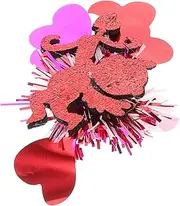 ASAKKURA Ribbon Heart Hair Clips for Girls Sparkly Glitter Sequin Barrettes Cute Boy Girl and Teen Accessories for Birthdays Valentine Day Parties and Dress Decor