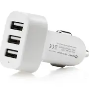 E3 Universal Car 3 Usb Port Charger Dc12-24V 5.7A
