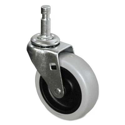 RCP FG6111L3GRAY Mop Bucket/Wringer Replacement Caster - Black/Gray/Silver New