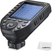 GODOX XproII-C 2.4G TTL Wireless Flash Trigger XProIIC Trigger Autoflash 1/8000s HSS Large LCD Screen 32 Channels 16 Groups Replacement for Canon Cameras