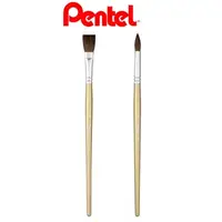 在飛比找蝦皮購物優惠-飛龍PENTEL│ZBS1 ZBS2│水彩畫筆-圓/平頭0 