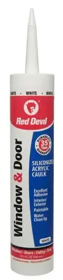 12 Pack Window/Door and Siding Caulk, White, 10.1-oz. 0846