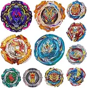 RQFDZM Gyro Boys Kids Gift 11 Top Burst Gyro Toy Blade Set Game Barricade Lucifer Burst Spriggan Divine Belial Birthday Party Gift.