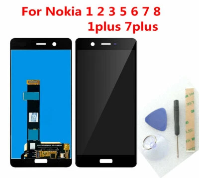 LCD Display Touch Screen Digitizer Assembly For Nokia 1 2 3 5 6 7 8 1+ 7+