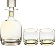 Maxwell & Williams Glamour Stacked Decanter Set 3pc Iridescent Gift Boxed