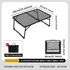Outdoor Portable Folding Table Picnic Table Camping Table Portable Aluminum Allo