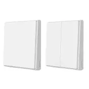 Aqara D1 Smart Zigbe Wall-mounted Switch Intelligent Wireless Key Light Button Remote Control Switch Support Mijia APP H