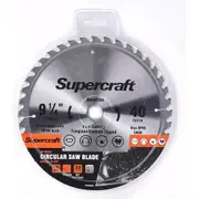 Supercraft Circular Saw Blade Tungsten-Carbide Tip 235mm/ 9-1/4'' 40 Tooth