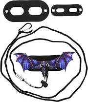 HAPINARY 1 Set Bat Shape Harness for Lizard Pet Leash Durable Reptile Walking Rope for Pets Lightweight Traction Strap for Gecko Bearded Dragons and Hamsters