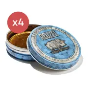 Reuzel Blue Pomade 95g Quad Bundle