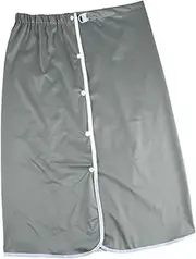 Incontinence Bed Pad,Adults Diaper Skirt Reusable Elderly Care Bed Protection Adults Skirt Mat, grey green XL