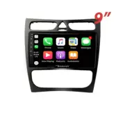 9" Wireless CarPlay Android Auto Nakamichi BT For Mercedes CLK 2001-2004 SO