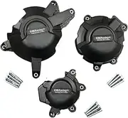 Engine Timing Part Covers for Honda CB650R CBR650R 2021-2023 Motorcycle Engine Crankcase Side Cover Protection Device Accessories Engine Guards Starter Cover (Color : 1 Set)