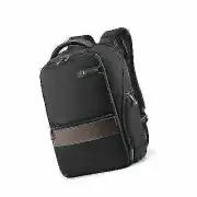 Samsonite 923131051 Kombi Small Backpack - Black/Brown Brand NEW w TAGS! REG $95