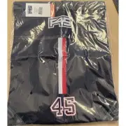 F45 Gym Sack Drawstring Bag Functional Training Sports Gym Bag Fitness Blue NWT
