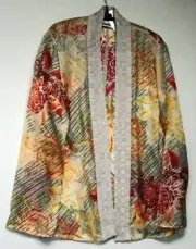 Chico's BASKETWEAVE BLOOM ADILA SHIRT/JACKET NWT $99 CHICOS SIZE 0 = 4/6