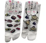 daiso tabi socks SUMO SUSHI pair set