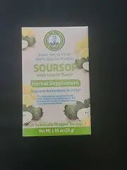 Dr. Tea Wellness SOURSOP WITH LEMON FLAVOR 20 Tea Bags