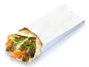 250 pc Foil Lined Paper White Bags Small Large Kebab Chicken Takeaway Chips Bulk
