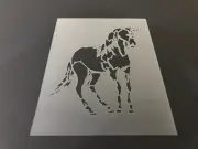 Unicorn #14 Stencil 10mm or 7mm Thick, Crafts, Horse, Pony, Pegasus, Bronco