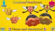 ⚔️Shiny/Non-shiny Combee/Vespiquen 6IV️Pokémon Sword/Shield HOME (Legal)